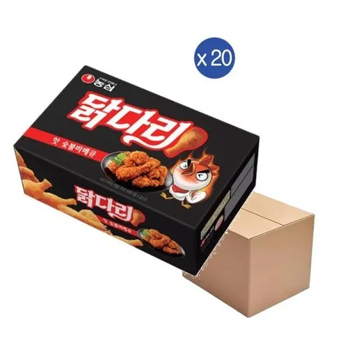 선물세트 BBQ통살닭다리구이 소금10팩  매콤양념10팩 최고템