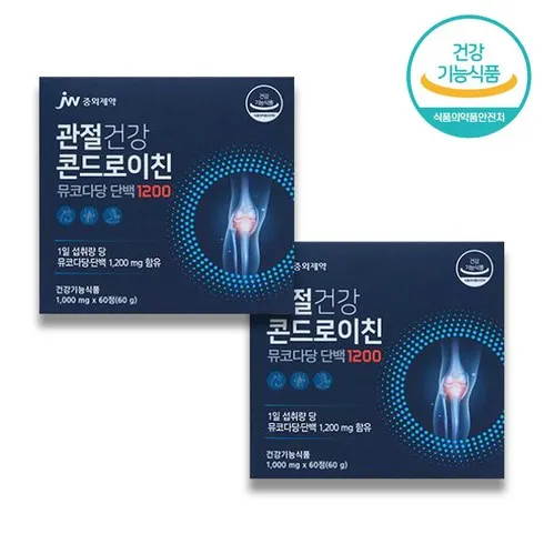 명절선물로 딱인 관절건강 콘드로이친 뮤코다당 단백 1200 12박스 지금 확인하세요