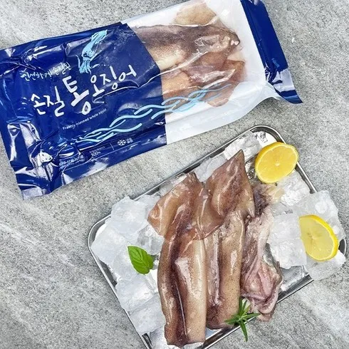 선물세트 구룡수산손질통오징어 특대 160g16미 최고템