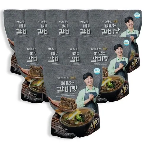 고민하지말고 사보자 박수홍 착한 뼈없는갈비탕 750g x 10봉 굿템