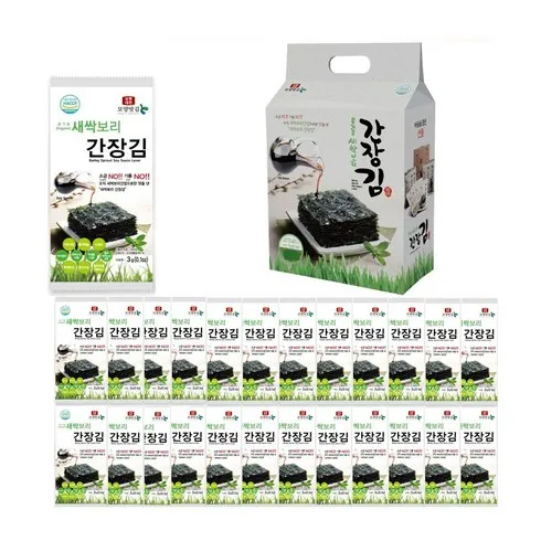 디테일에서 오는 진심 새싹귀리 간장김 96봉 인기템