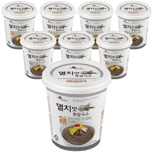 특별 할인 완도 해조쌀국수 김치말이12개멸치맛 12개  총 36개 혜택이 가득