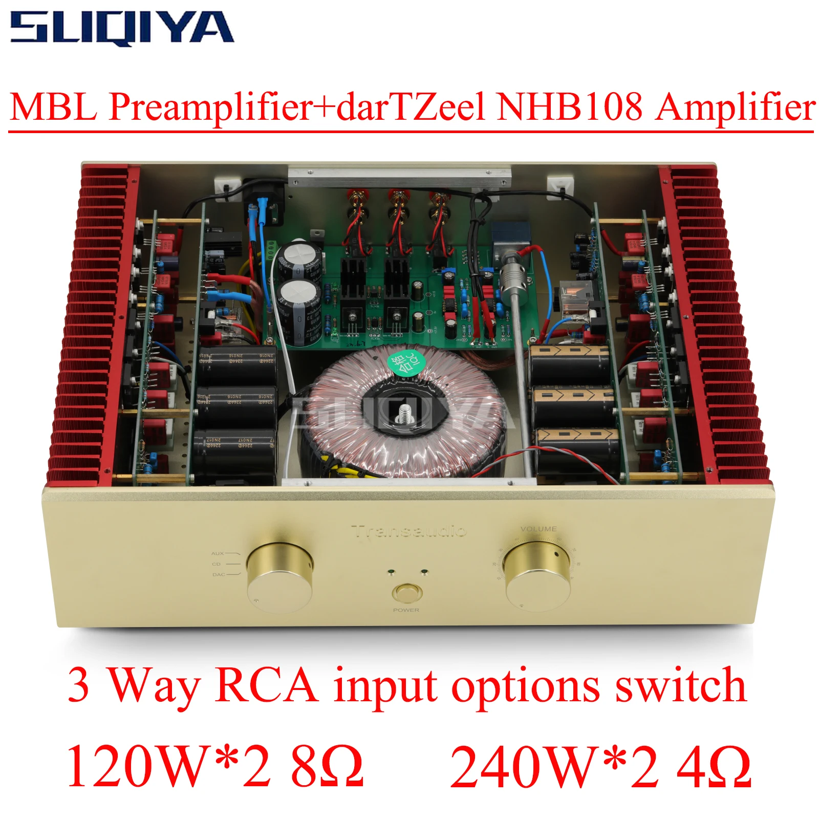 특가제품 ​2024 요즘 sns에서 난리난 SUQIYA-240w * 2 1:1 복사 DARTZeel 108 라인 전력 증폭기  리뷰 최다로 엄선된 최고의 제품을 소개합니다. 할인 특집전