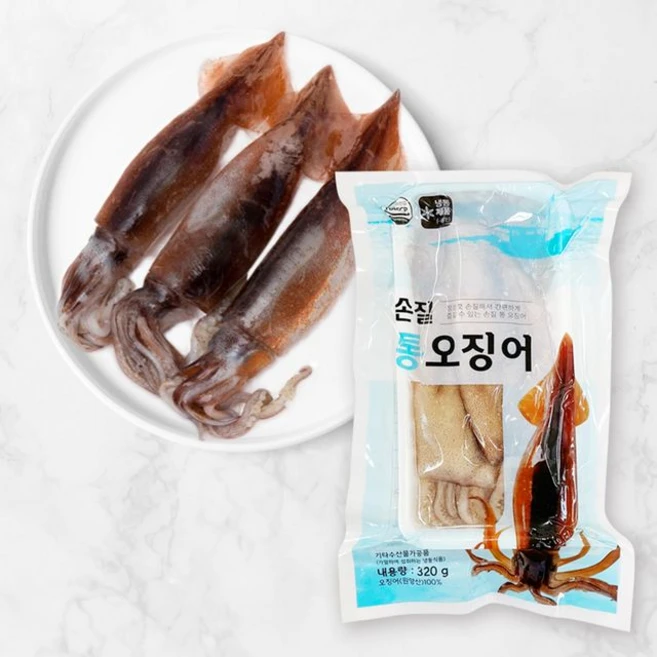 빛나는 ​지금 바로  손질통오징어 특대 150g×16마리 선택하세요 지금 확인하세요