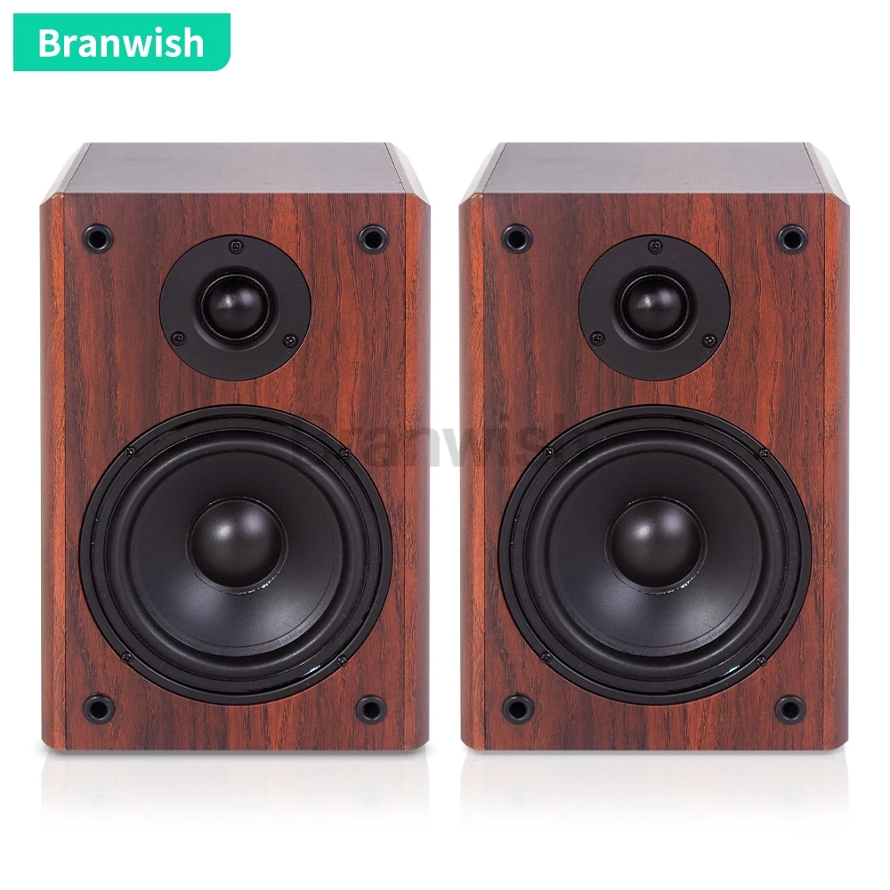 감사를 담은 100W 5.25 인치 홈 고출력 책장 스피커 패시브 데스크탑 모니터 벽걸이 형 서라운드 사운드 Hi-fi Fever Hifi 스피커 요약본만 확인해보세요