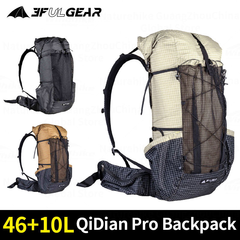 간단소식 3F UL GEAR QIDIAN Pro 46 + 10L 배낭 야외 초경량 방수 캠핑 하이킹 배낭 스포츠 가방 방수 배낭 30초면 확인 가능합니다