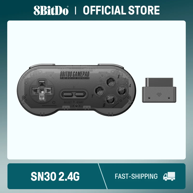 주목 8BitDo SN30 2.4G 무선 게임패드 뜨거운 관심 감사합니다