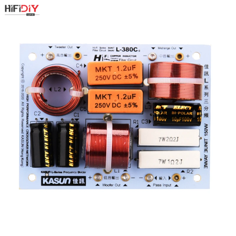 설레는 이유는 “이거” HIFIDIY LIVE Hi-Fi 2 3 4 웨이 3 스피커 유닛(트위터 + 미드 + 베이스) 스피커 오디오 주파수 분배기 크로스오버 필터 L-380C 관심이 뜨거운 이유 입니다