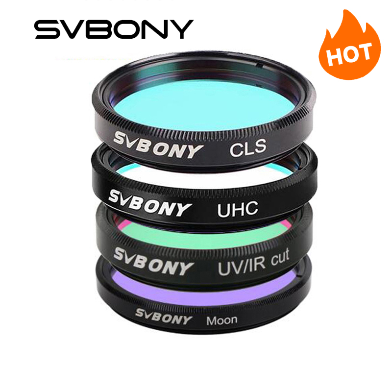 감사한 마음으로 준비한 SVBONY 망원경 필터 1.25 ”uhc + CLS + Moon + UV/IR 컷 필터는 깊은 하늘을 위해 설정 비주얼 천문 사진 전해드립니다