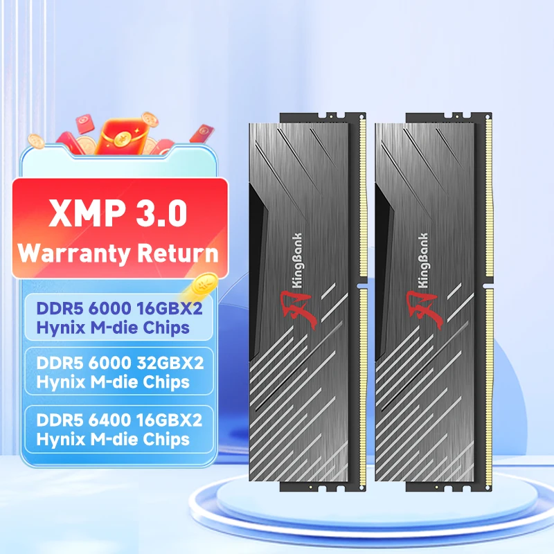궁금한 소식 KingBank 288 핀 DIMM 하이닉스 M 다이 데스크탑 AMD 인텔 CPU 마더보드 뜨거운 관심 감사합니다