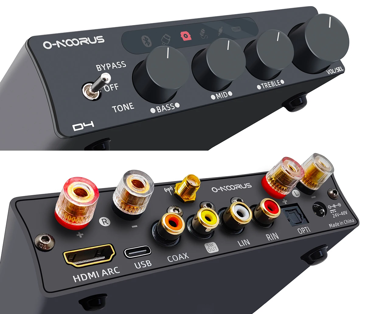 꾸준한 인기 O-NOORUS D4 TPA3255 PFFB 스테레오 Bluetooth HDMI ARC USB 광 증폭기 300Wx2 알려드립니다
