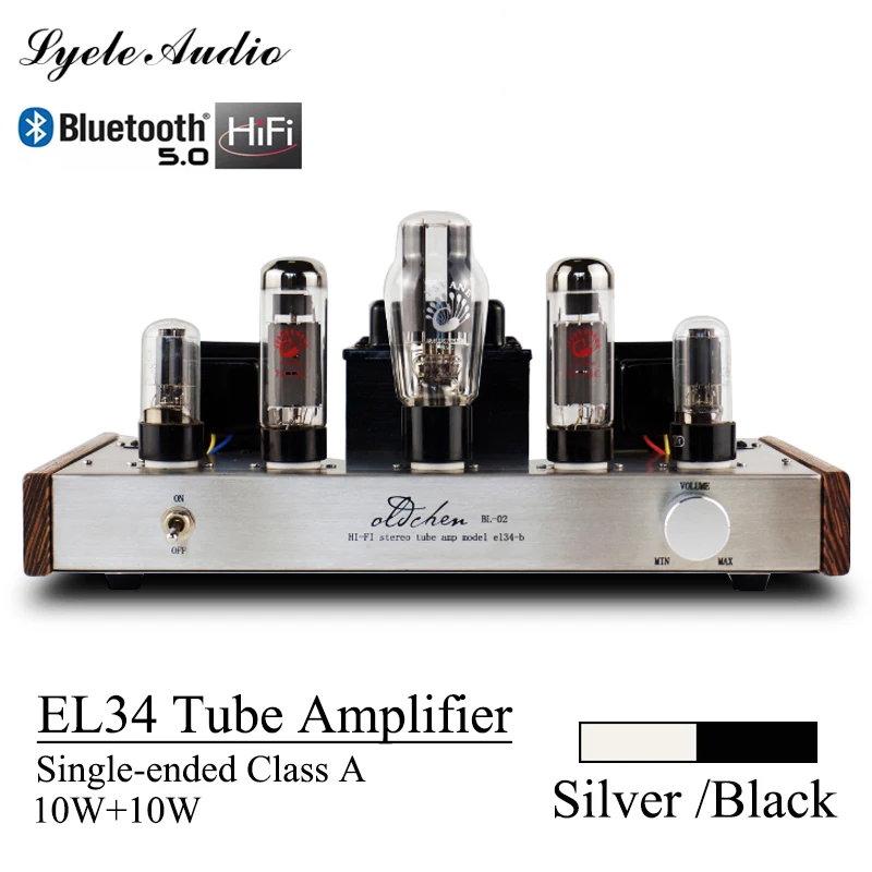 검색량 증가한 Oldchen El34 진공관 증폭기 클래스 A Hifi 사운드 증폭기 고전력 10w 홈 시어터 Bluetooth 5.0 하이 엔드 홈 앰프 뜨거운 관심 감사합니다