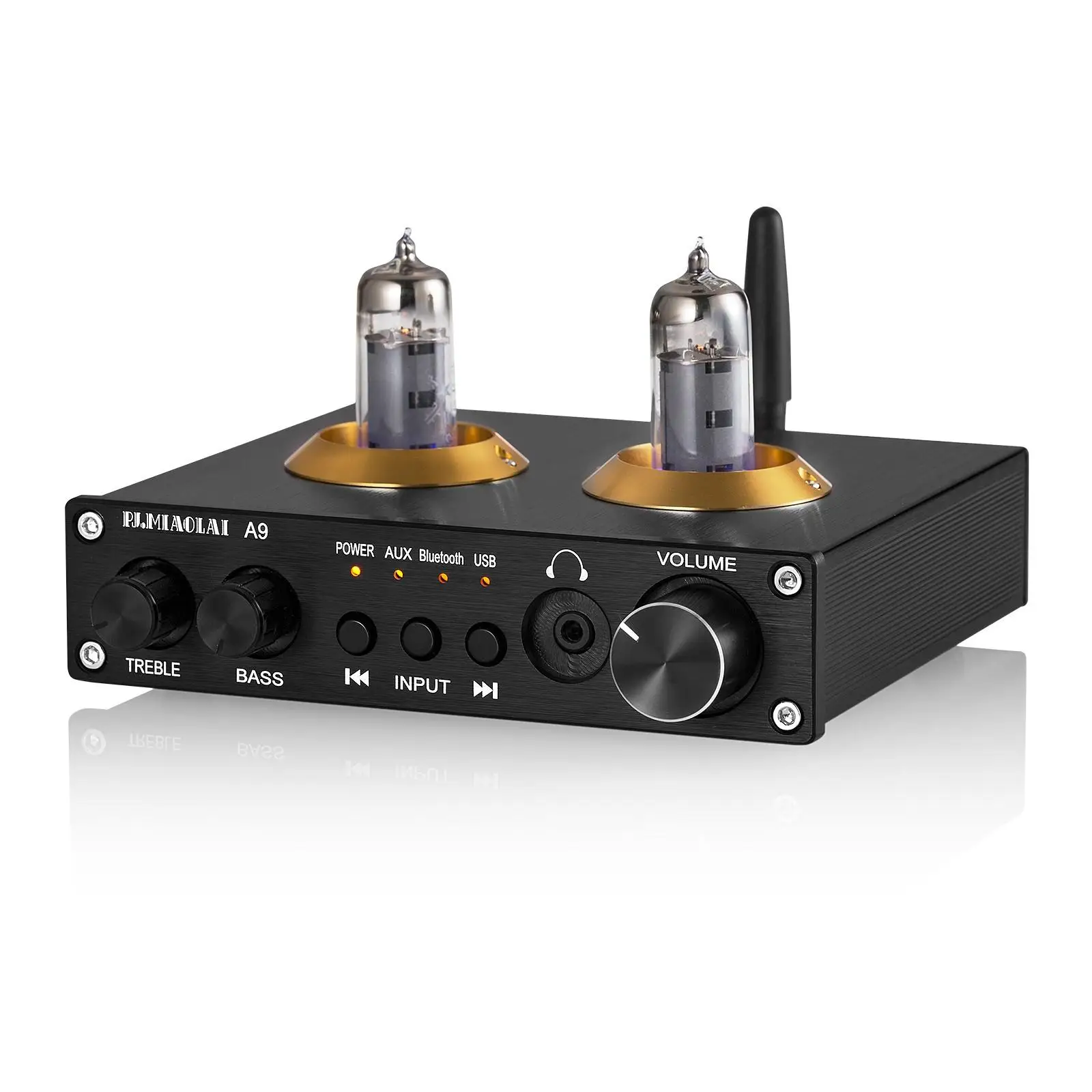 사랑하는 이에게 선물 필수 PJ.MIAOLAI A9 6K4 진공관 프리 앰프 NE5532 OP AMP AUX Bluetooth 5.0 USB RCA HIFI 스테레오 미니 헤드폰 프리 앰프 앰프 한 번에 알려드립니다