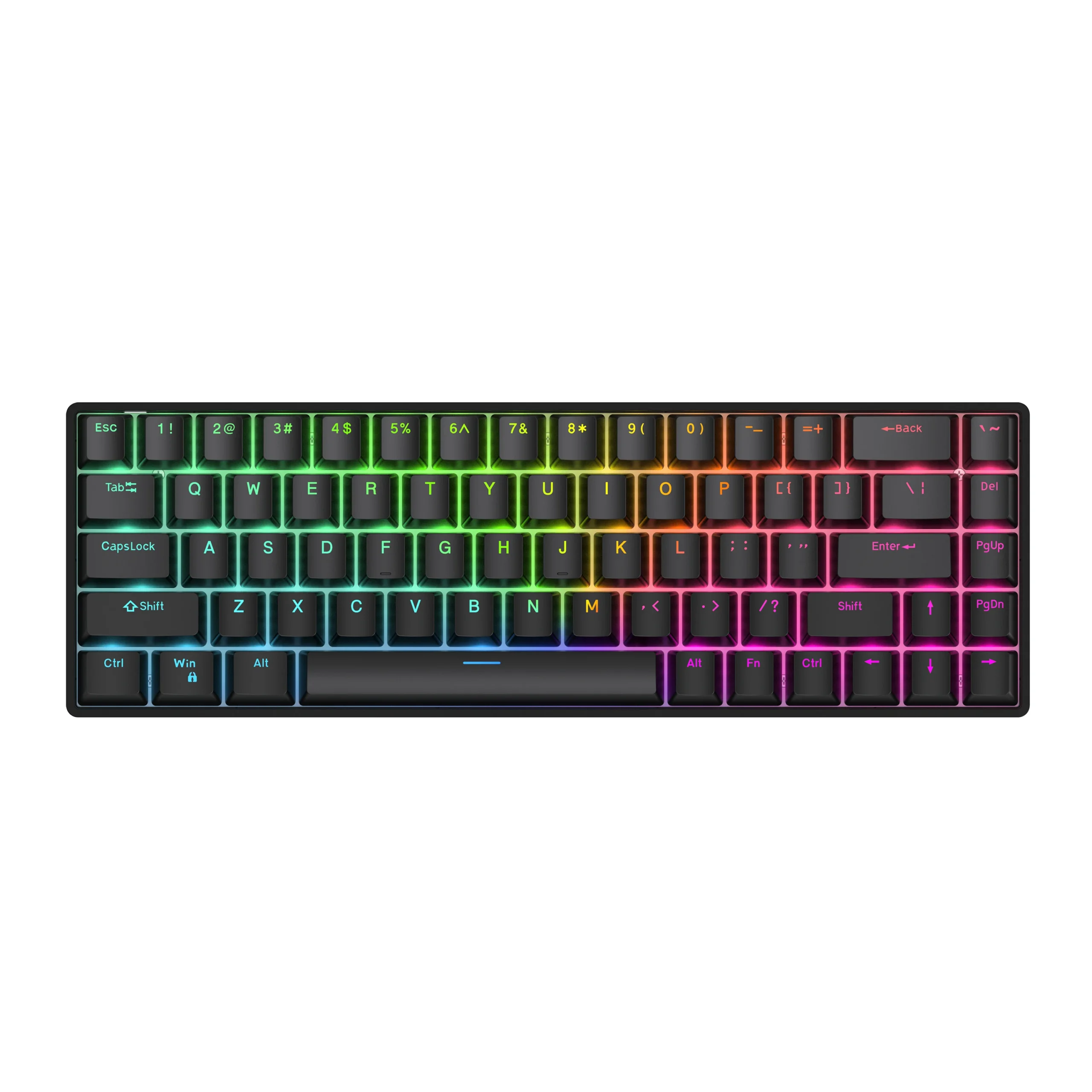 대박소식 Raven68 Esports 자기 축 키보드 유선 단일 모드 PBT 투명 키 캡 8K 반환 조정 가능한 Key68 키 게임 기계 좋은 정보