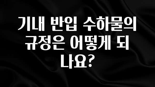 인기좋은 이유 기내 반입 수하물의 규정은 어떻게 되나요? 정직하게 소개해보겠습니다