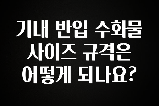 사실 찐정보는 기내 반입 수화물 사이즈 규격은 어떻게 되나요? 한 번에 알려드립니다