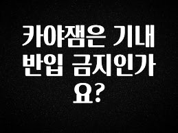 모두가 궁금해 했던 카야잼은 기내 반입 금지인가요? 소개합니다
