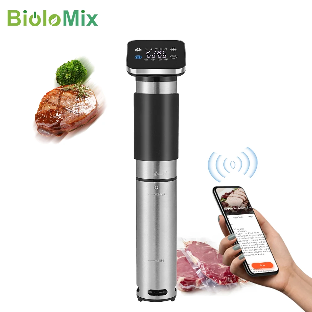 리뷰 BioloMix 스테인리스 스틸 와이파이 수비드 쿠커 요약본만 확인해보세요