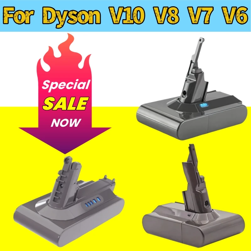 꼭 알아야하는 다이슨 V6 V7 V8 V10 V11 V15 시리즈 SV07 SV09 SV10 DC62 Absolute Fluffy Animal Pro Bateria 용 진공 청소기 충전식 배터리 요약본만 확인해보세요