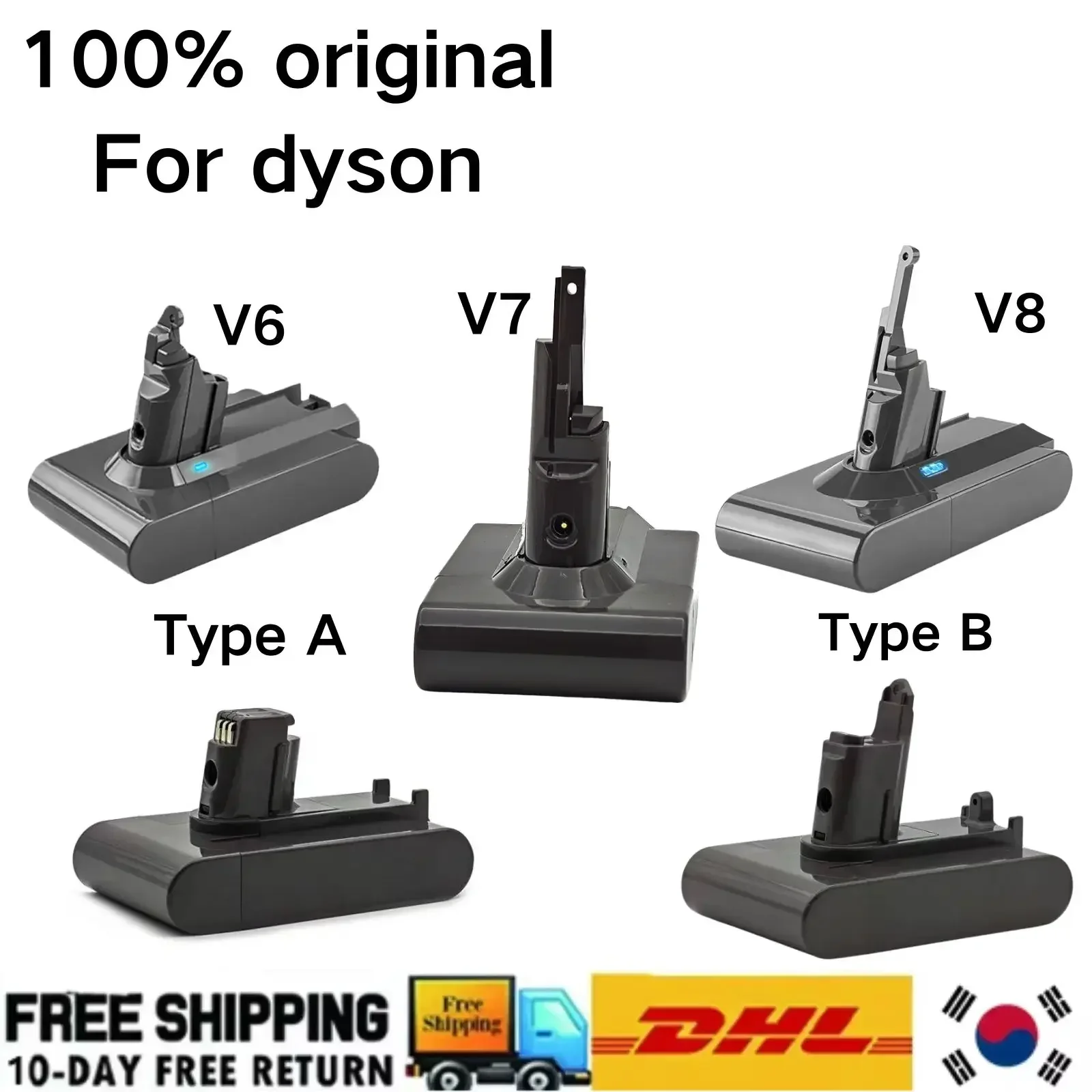 사람들이 꾸준히 좋아하는 다이슨 V6 V7 V8 V10 시리즈 SV07 SV09 SV10 DC31 DC34 Absolute Fluffy Animal Pro Bateria 용 진공 청소기 충전식 배터리 확인해보세요