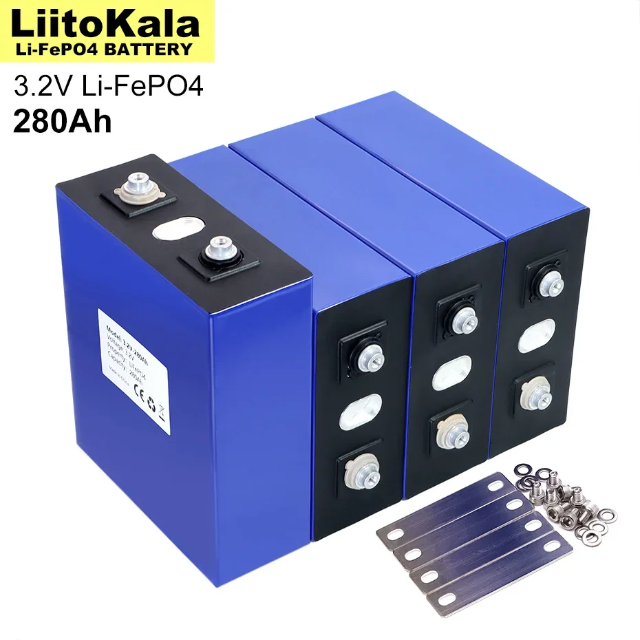 놓치지말고 등급 A 3.2V 280AH 배터리 LiFePO4 리튬 철 포스파 12V 24V 4S 전자 스쿠터 RV 태양 에너지 저장 시스템 면세점 클릭해보세요