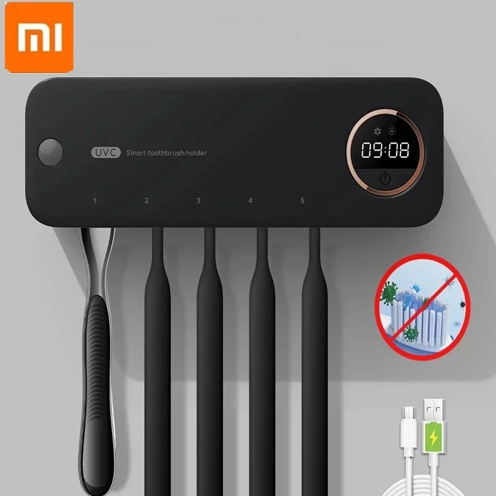 남들사기 전에 새로운 Xiaomi UV 칫솔 면도기 보관 살균기 LEDDisplay충전식 칫솔 홀더 벽걸이 형 욕실 액세서리 아주 좋은 정보입니다