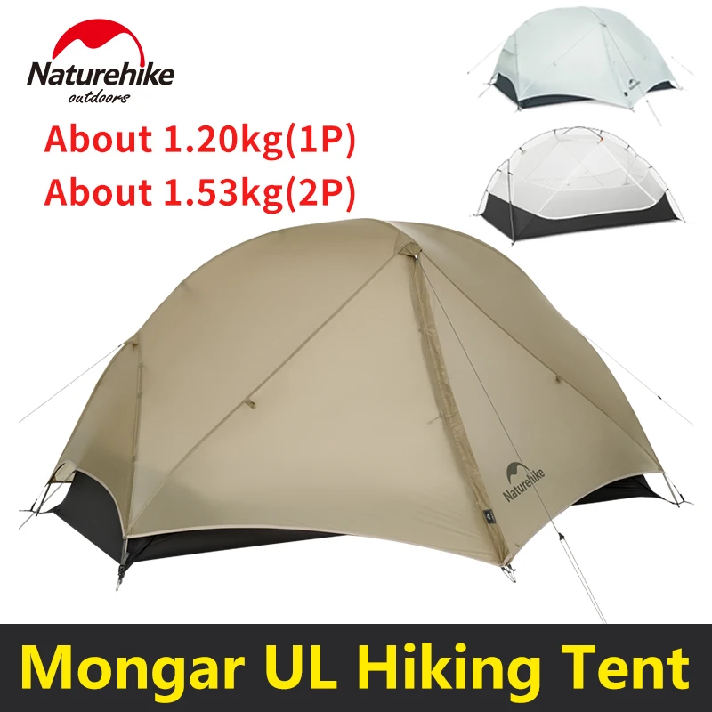 간편확인 2025 요즘 sns에서 난리난 Naturehike Mongar UL 하이킹 텐트 1 2 인 15D 나일론 초경량 방수 더블 레이어 야외 배낭 여행 캠핑 텐트  리뷰 최다로 엄선된 최고의 제품을 소개합니다.