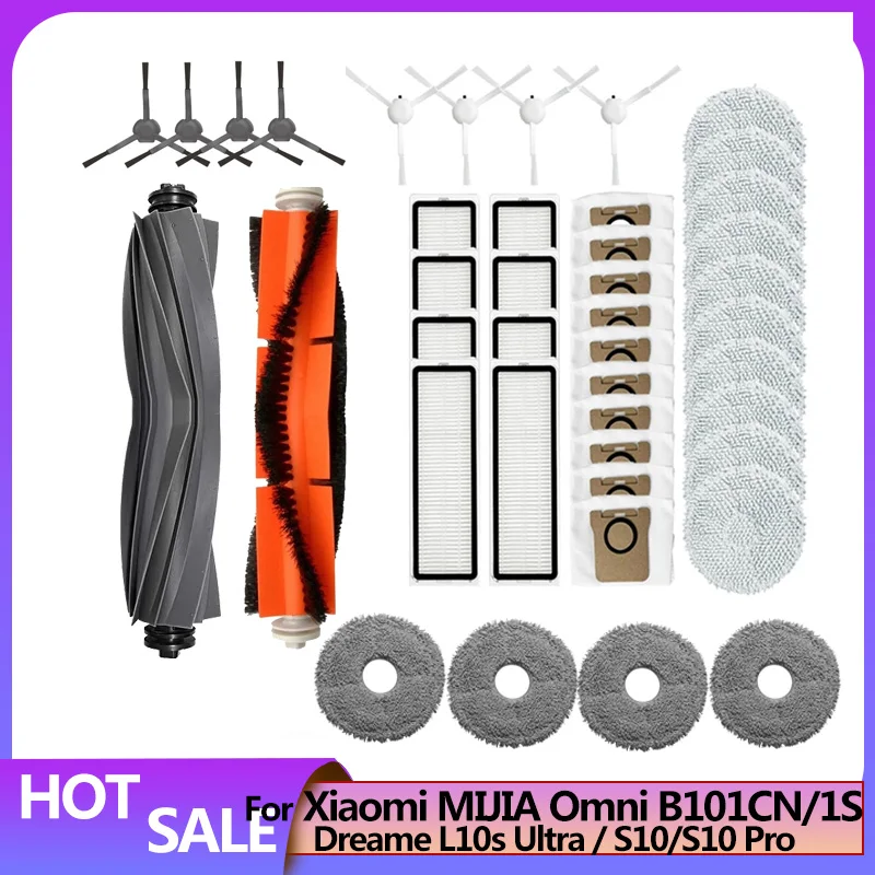 ‘이거’ 모르면 손해봅니다 2026&nbsp;요즘 sns에서 난리난 Dreame L10s ultra/L10 Ultra XIAOMI Mijia B116 X10+ X20+ 1S 액세서리 메인 사이드 브러시 필터 걸레 먼지 봉투 부품 용 소모품&nbsp; 리뷰 최다로 엄선된 최고의 제품을 소개합니다.