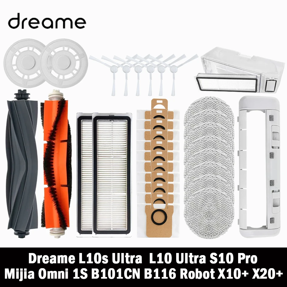 추가소식은 꼭 확인하자 2026&nbsp;요즘 sns에서 난리난 Dreame L10s Ultra / L10S Pro XIAOMI Mijia Omni 1S B101CN B116 X10+ X20+ 로봇 진공 예비 부품 메인 사이드 브러시 Hepa 필터&nbsp; 리뷰 최다로 엄선된 최고의 제품을 소개합니다.